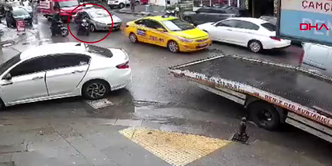 Dikiz aynasını kırdığı için motosikletliyi ezen sürücü adliyede